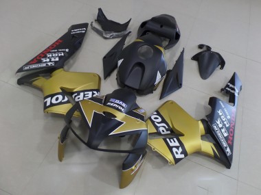 Carenagem Moto CBR 600RR 05-06 - Preto Ouro Repsol