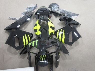 Carenagem Moto CBR 600RR 05-06 - Preto Verde Monster