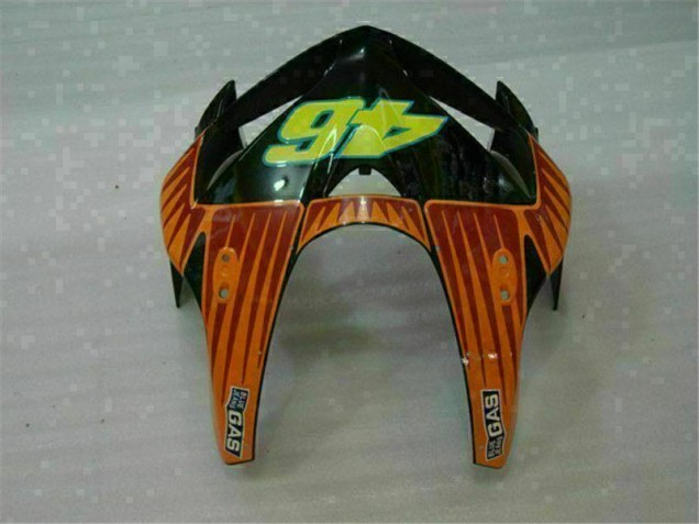 Carenagem Moto CBR 600RR 05-06 - Preto Vermelho Amarelo 46 Carenagem Moto CBR 600RR 05-06 - Preto Vermelho Amarelo 46