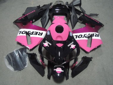 Carenagem Moto CBR 600RR 05-06 - Rosa Preto Repsol