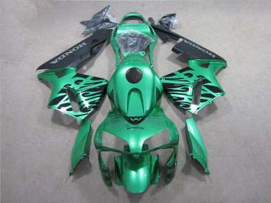 Carenagem Moto CBR 600RR 05-06 - Verde Preto
