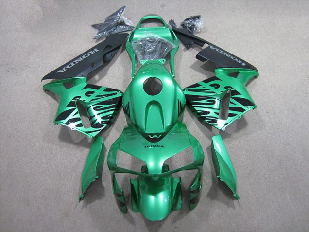 Carenagem Moto CBR 600RR 05-06 - Verde Preto Carenagem Moto CBR 600RR 05-06 - Verde Preto