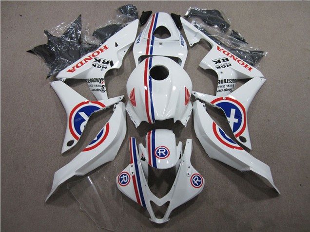 Carenagem Moto CBR 600RR 07-08 - Branco R Carenagem Moto CBR 600RR 07-08 - Branco R