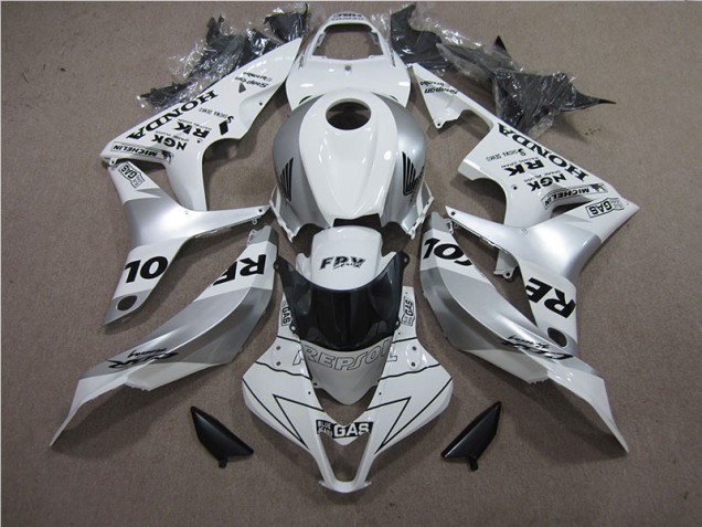 Carenagem Moto CBR 600RR 07-08 - Prata Repsol Carenagem Moto CBR 600RR 07-08 - Prata Repsol