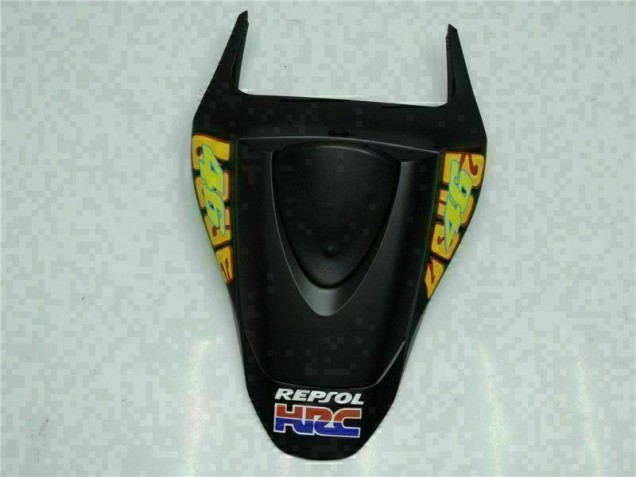 Carenagem Moto CBR 600RR 07-08 - Preto Amarelo Repsol 46 Carenagem Moto CBR 600RR 07-08 - Preto Amarelo Repsol 46