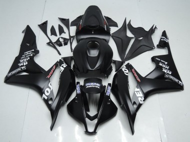 Carenagem Moto CBR 600RR 07-08 - Preto Fosco Repsol