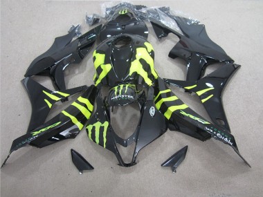 Carenagem Moto CBR 600RR 07-08 - Preto Verde Monster