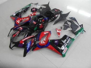 Carenagem Moto CBR 600RR 07-08 - Preto Vermelho Pata