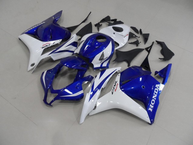 Carenagem Moto CBR 600RR 09-12 - Azul Branco Carenagem Moto CBR 600RR 09-12 - Azul Branco