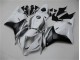 Carenagem Moto CBR 600RR 09-12 - Branco Prata Preto Carenagem Moto CBR 600RR 09-12 - Branco Prata Preto