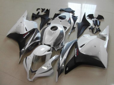 Carenagem Moto CBR 600RR 09-12 - Branco Preto Cinzento