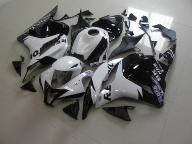 Carenagem Moto CBR 600RR 09-12 - Branco Preto Repsol