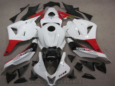 Carenagem Moto CBR 600RR 09-12 - Branco Vermelho Preto Mugen