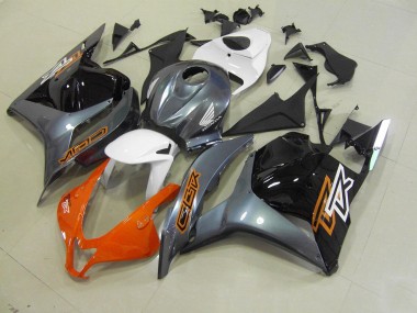 Carenagem Moto CBR 600RR 09-12 - Laranja Cinzento Preto