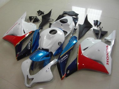 Carenagem Moto CBR 600RR 09-12 - Preto Vermelho Azul