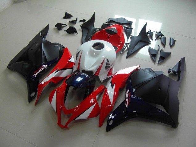 Carenagem Moto CBR 600RR 09-12 - Vermelho Azul Escuro Carenagem Moto CBR 600RR 09-12 - Vermelho Azul Escuro