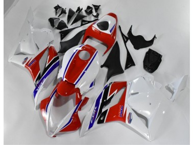 Carenagem Moto CBR 600RR 09-12 - Vermelho Branco Azul