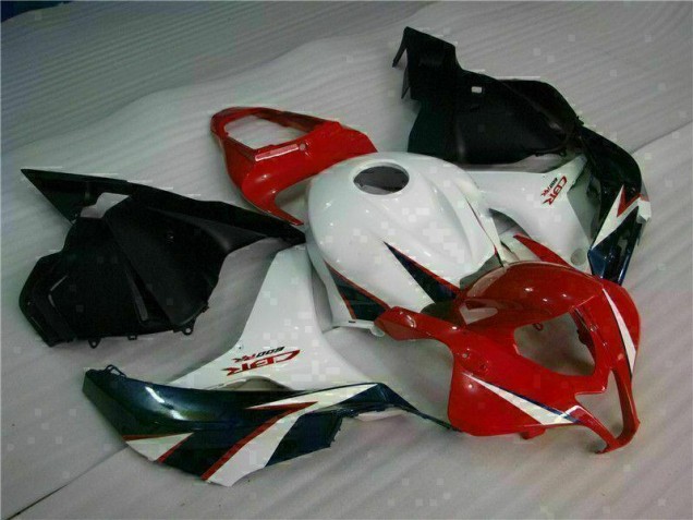 Carenagem Moto CBR 600RR 09-12 - Vermelho Branco Carenagem Moto CBR 600RR 09-12 - Vermelho Branco