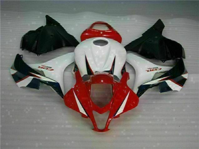 Carenagem Moto CBR 600RR 09-12 - Vermelho Branco Carenagem Moto CBR 600RR 09-12 - Vermelho Branco