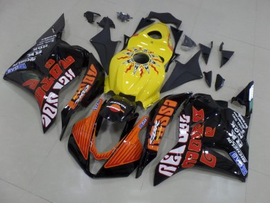 Carenagem Moto CBR 600RR 13-21 - Amarelo Rossi Corrida