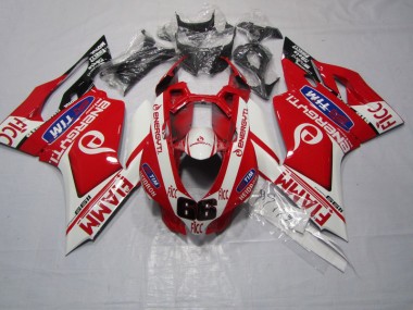 Carenagem Moto Ducati 1199 11-14 - Vermelho FIAMM FICC