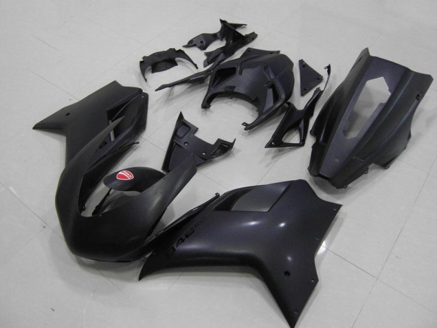 Carenagem Moto Ducati 848 1098 1198 07-14 - Preto Fosco Corrida Verision Carenagem Moto Ducati 848 1098 1198 07-14 - Preto Fosco Corrida Verision