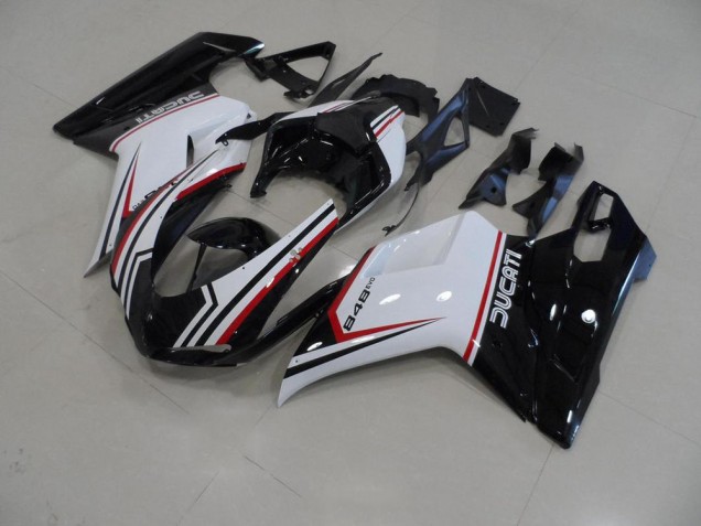 Carenagem Moto Ducati 848 1098 1198 07-14 - Preto Tricolor Carenagem Moto Ducati 848 1098 1198 07-14 - Preto Tricolor