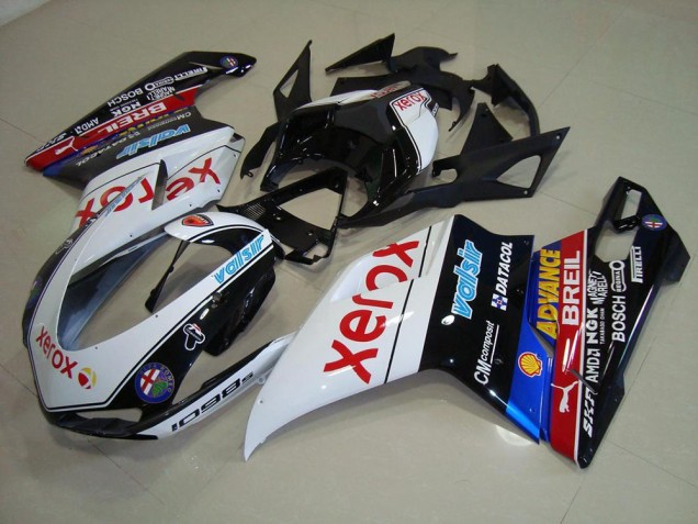 Carenagem Moto Ducati 848 1098 1198 07-14 - Preto Xerox Carenagem Moto Ducati 848 1098 1198 07-14 - Preto Xerox