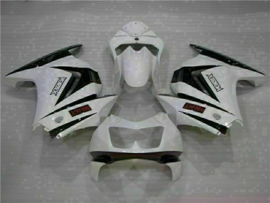 Carenagem Moto EX250 08-12 - Branco Preto