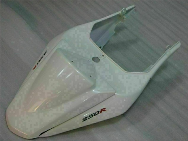 Carenagem Moto EX250 08-12 - Branco Preto Ninja 3M Carenagem Moto EX250 08-12 - Branco Preto Ninja 3M