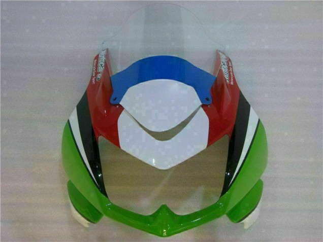 Carenagem Moto EX250 08-12 - Branco Verde Preto Ninja Carenagem Moto EX250 08-12 - Branco Verde Preto Ninja