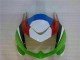 Carenagem Moto EX250 08-12 - Branco Verde Preto Ninja Carenagem Moto EX250 08-12 - Branco Verde Preto Ninja