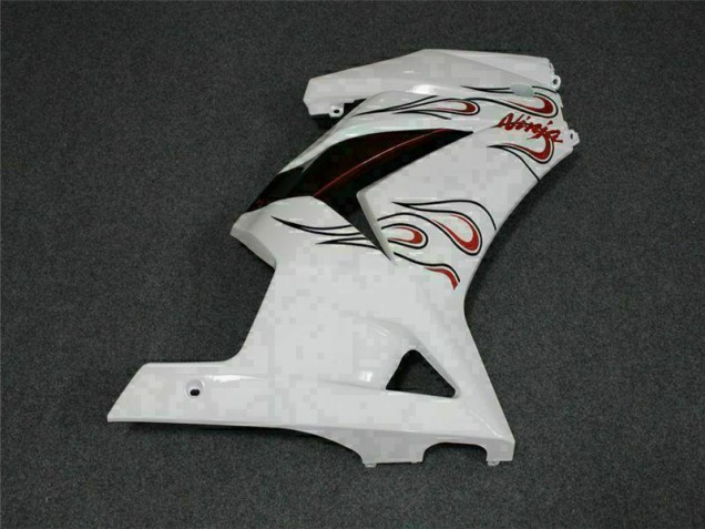 Carenagem Moto EX250 08-12 - Branco Vermelho