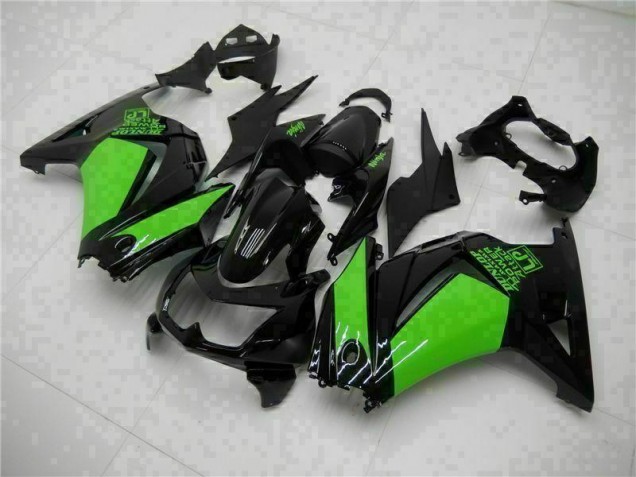 Carenagem Moto EX250 08-12 - Preto Verde Ninja Carenagem Moto EX250 08-12 - Preto Verde Ninja