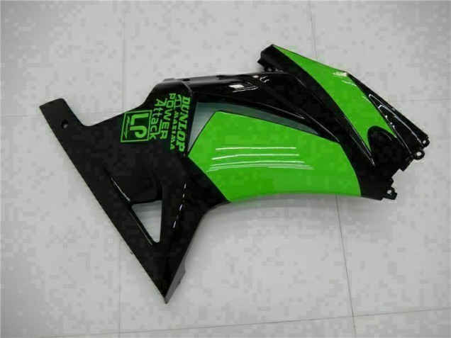 Carenagem Moto EX250 08-12 - Preto Verde Ninja Carenagem Moto EX250 08-12 - Preto Verde Ninja