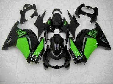 Carenagem Moto EX250 08-12 - Preto Verde Ninja