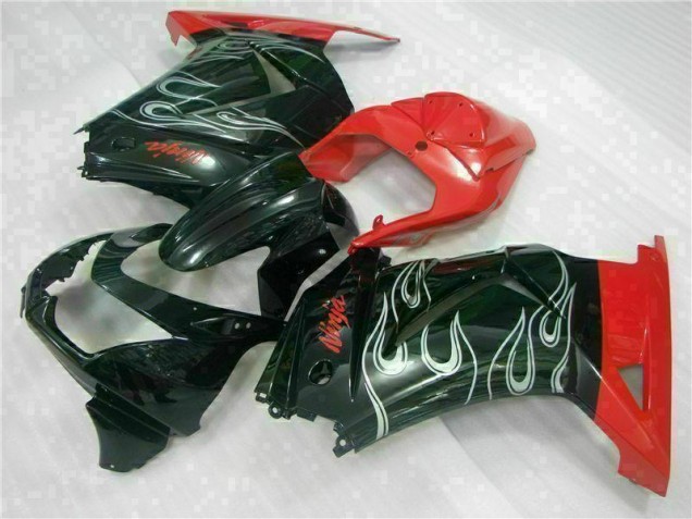 Carenagem Moto EX250 08-12 - Preto Vermelho Ninja Carenagem Moto EX250 08-12 - Preto Vermelho Ninja