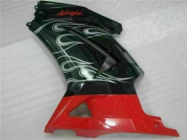 Carenagem Moto EX250 08-12 - Preto Vermelho Ninja Carenagem Moto EX250 08-12 - Preto Vermelho Ninja