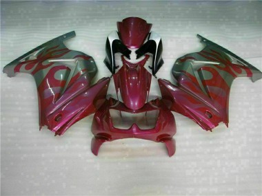 Carenagem Moto EX250 08-12 - Roxo Vermelho