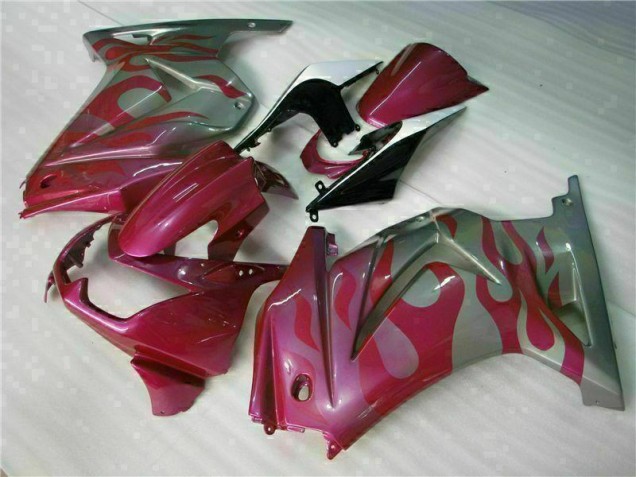 Carenagem Moto EX250 08-12 - Roxo Vermelho Carenagem Moto EX250 08-12 - Roxo Vermelho