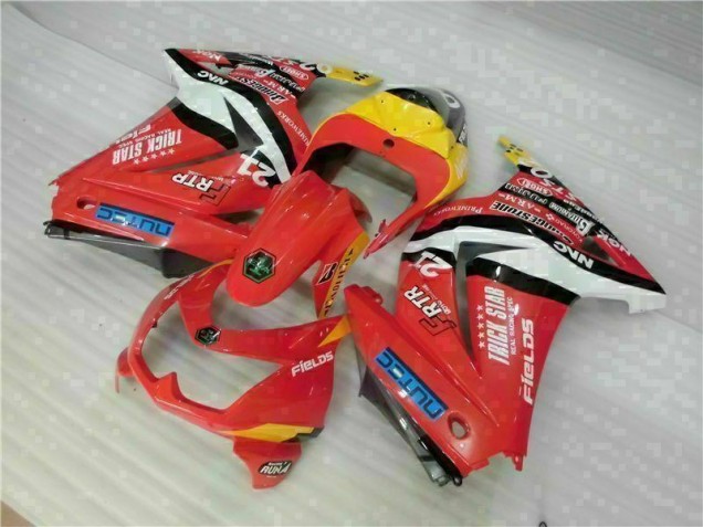 Carenagem Moto EX250 08-12 - Vermelho Amarelo Carenagem Moto EX250 08-12 - Vermelho Amarelo