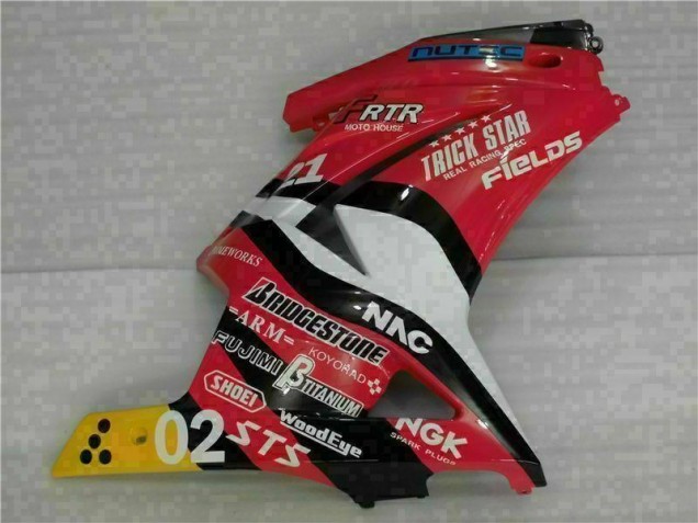 Carenagem Moto EX250 08-12 - Vermelho Amarelo Carenagem Moto EX250 08-12 - Vermelho Amarelo