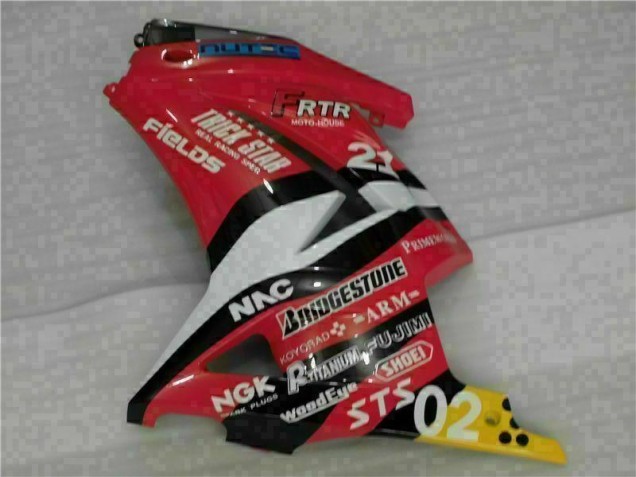 Carenagem Moto EX250 08-12 - Vermelho Amarelo Carenagem Moto EX250 08-12 - Vermelho Amarelo