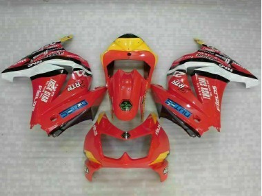 Carenagem Moto EX250 08-12 - Vermelho Amarelo