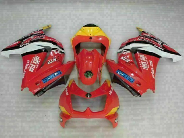 Carenagem Moto EX250 08-12 - Vermelho Amarelo Carenagem Moto EX250 08-12 - Vermelho Amarelo