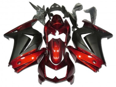 Carenagem Moto EX250 08-12 - Vermelho Cinzento