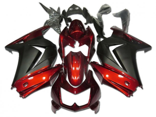 Carenagem Moto EX250 08-12 - Vermelho Cinzento Carenagem Moto EX250 08-12 - Vermelho Cinzento