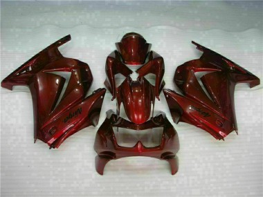 Carenagem Moto EX250 08-12 - Vermelho Ninja