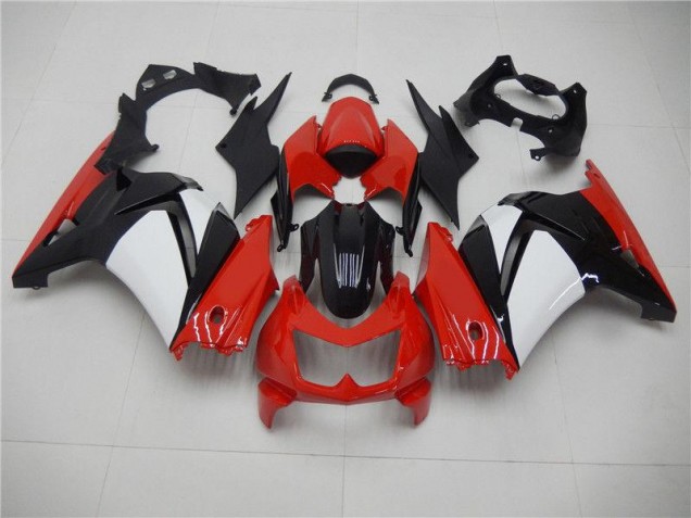 Carenagem Moto EX250 08-12 - Vermelho Preto Branco