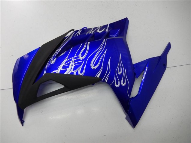 Carenagem Moto EX300 13-16 - Azul Branco Preto Carenagem Moto EX300 13-16 - Azul Branco Preto